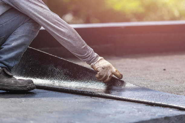 Professional Emergency Waterproofing technician working in South Byron, NY